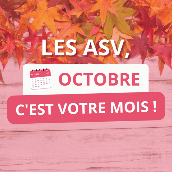 Mois des ASV octobre